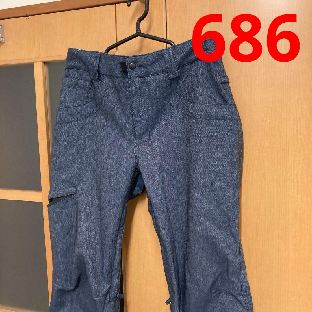 686 スノーウェア　スノーパンツ　長ズボン　パンツ　スノーボード