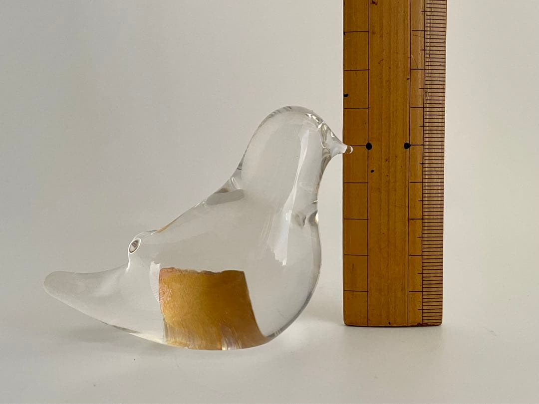 ヌータヤルヴィ nuutajarvi ガラス 鳥のオブジェ　イッタラ バード