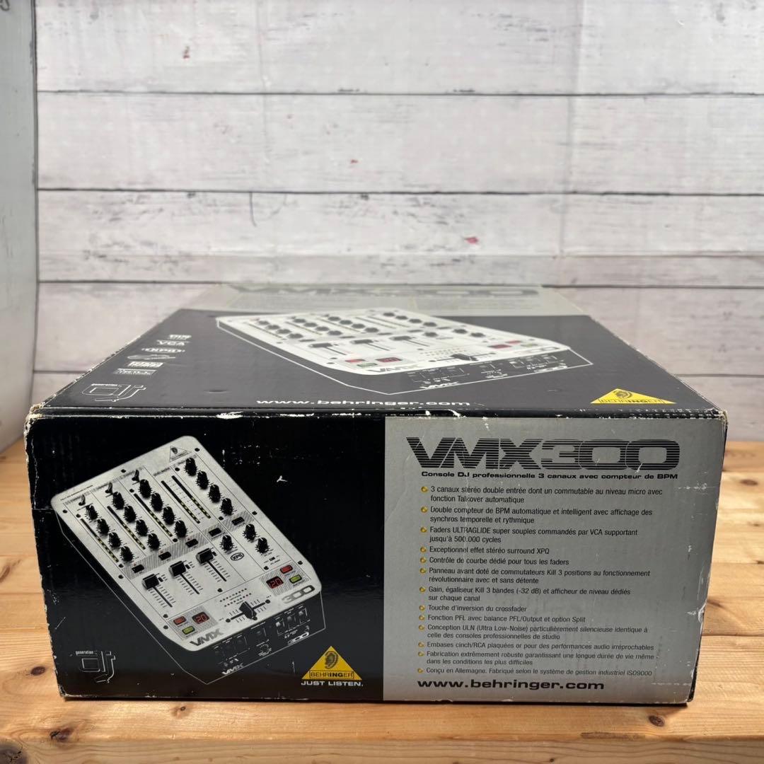 【商品名】 Behringer VMX300 DJミキサー　メンテ、動作確認済み
