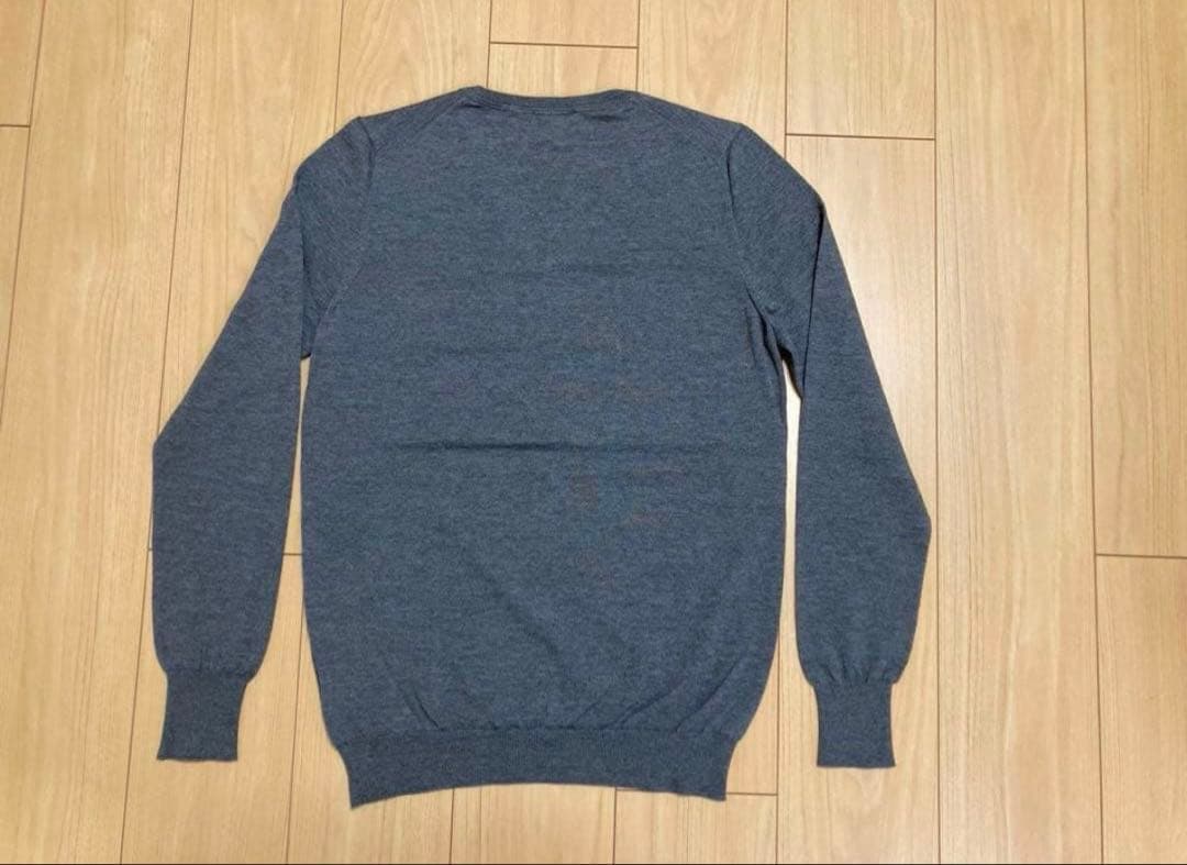 よ*ん様 BOTTEGA VENETAグレー Vネック セーター メンズ