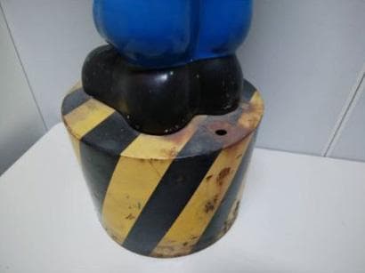 昭和30年代【レア】当時物☆昭和おまわりさん人形☆高さ1m20cm(9.2kg)