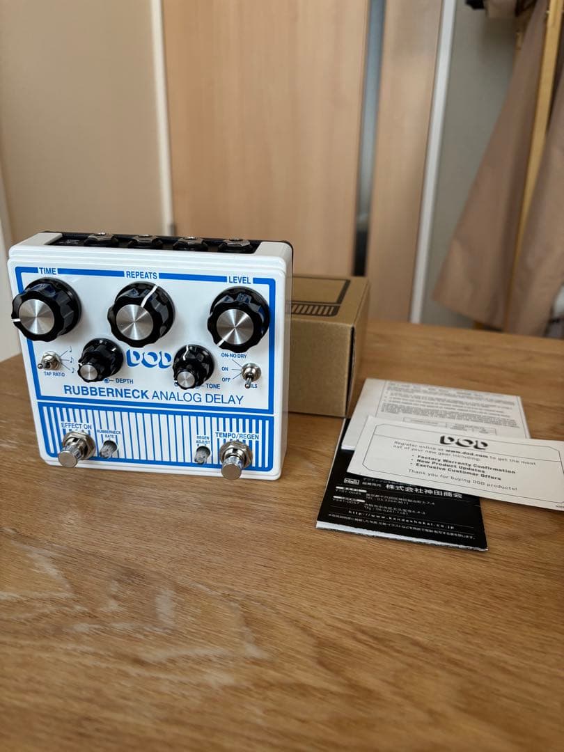 DOD RUBBERNECK ANALOG DELAY 美品　最後の値下