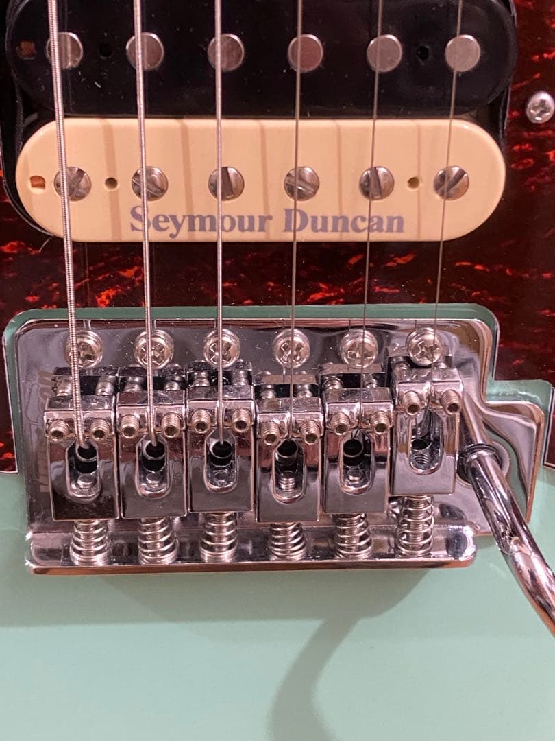 テト様　Bacchus エレキギター ミントグリーン