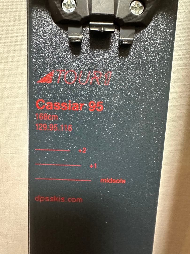 dps Cassiar 95 168cm + マーカーアルピニスト+ シール