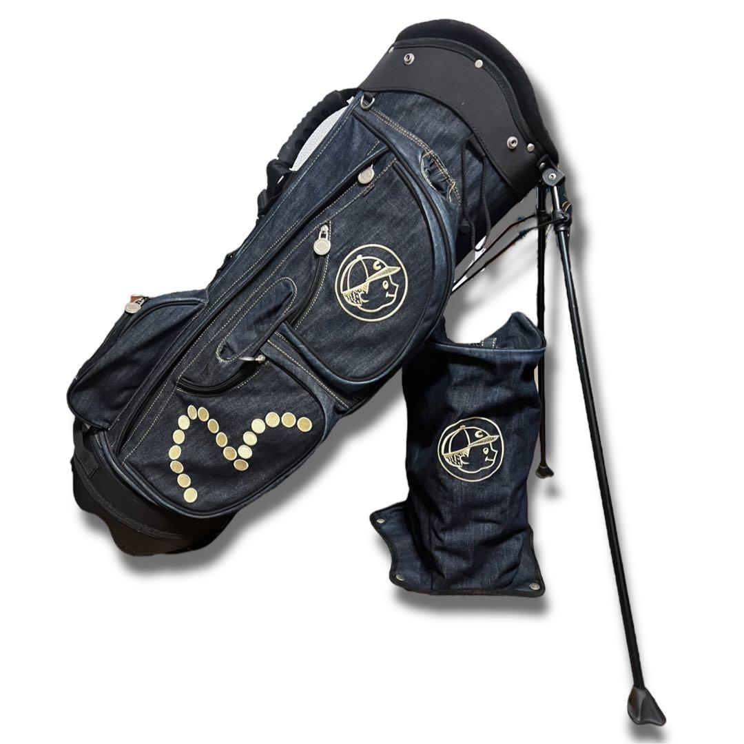 【本日限定価格】希少 大人気 EVISU エヴィス スタンド キャディバッグ