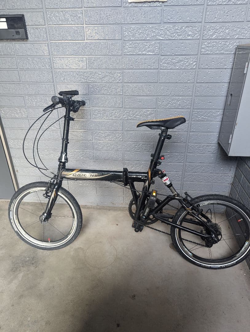 ジャンクdahon jetstreamxp 折りたたみ自転車