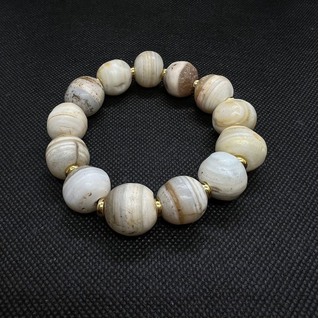 【アンティーク ビーズ】アンティーク アゲート ビーズ 1200年-1700年前