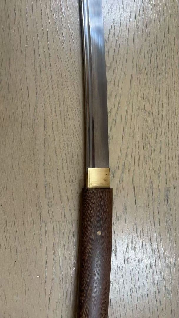 花梨木鞘居合刀 模造刀　1095 鋼日本刀　居合練習