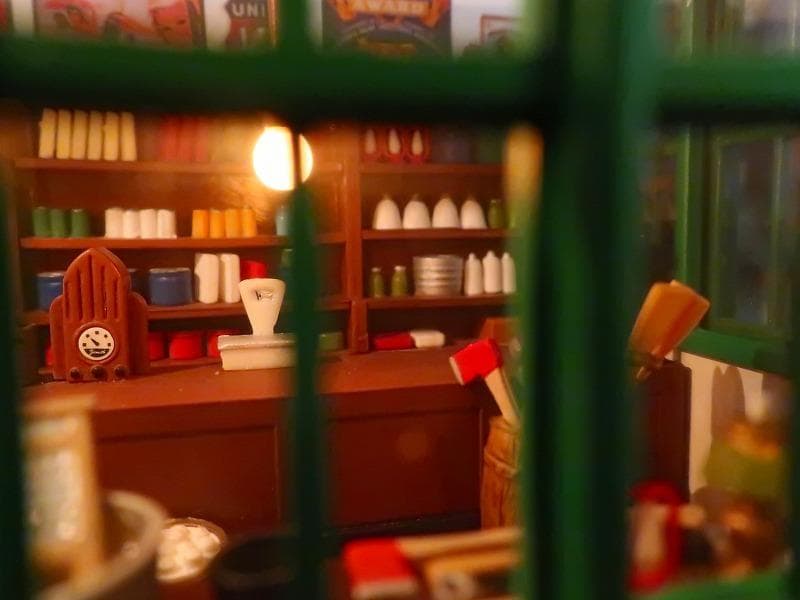 コカコーラ★オールドストア ジオラマクロック アメリカンダイナー ルート66