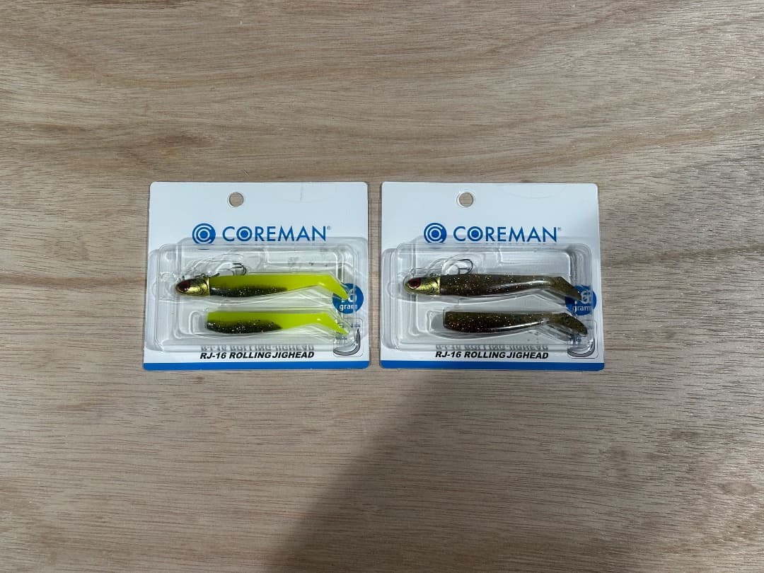 COREMAN RJ-16+ALKARI SHAD75mmセット