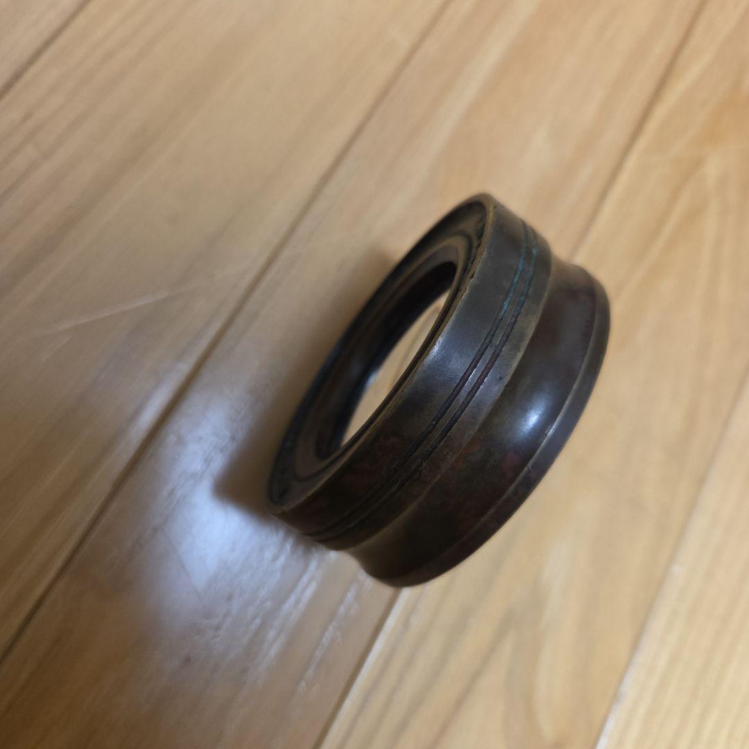 真鍮製？のアンティークな珍品　拡大鏡とフリーカップ2点セット➕️オマケ付き