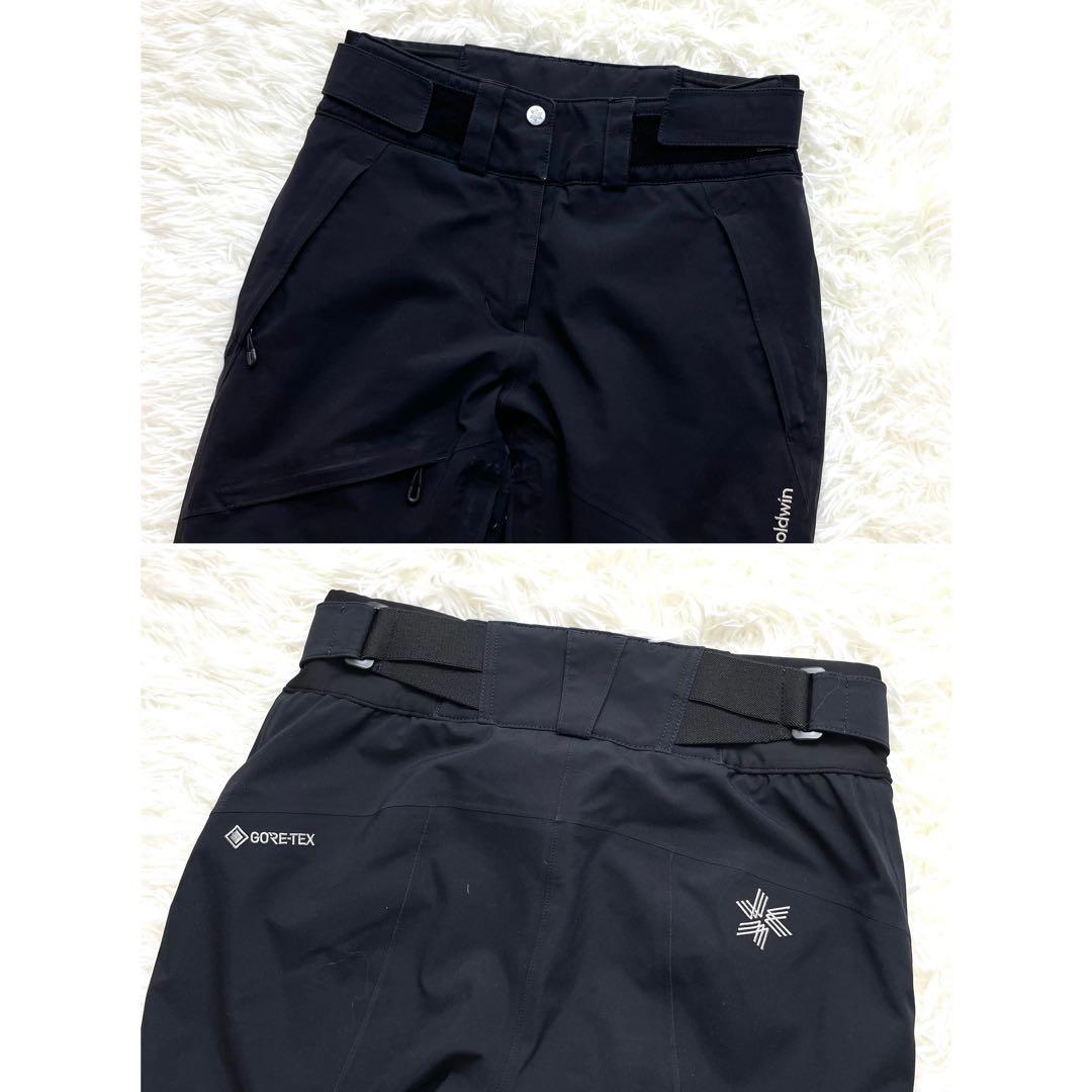 現行タグ/上位モデル/GOLDWIN GORE-TEXスキーウェア上下 赤黒 S