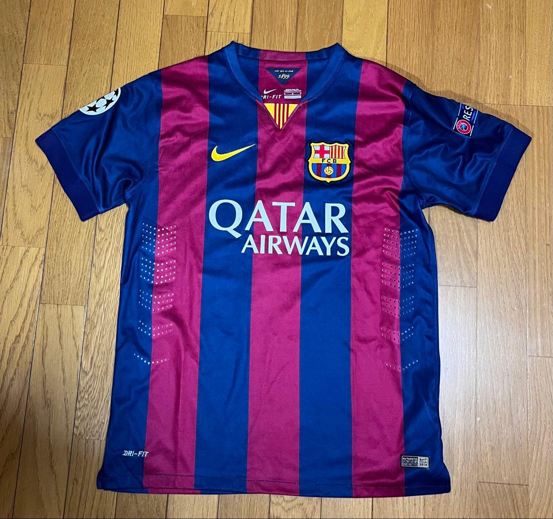 バルセロナ14/15ホームユニフォームメッシCL仕様