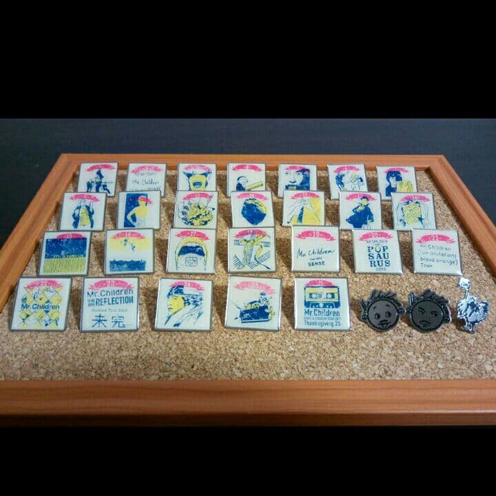 ミスチル(mr.children)　バッジ　コンプ