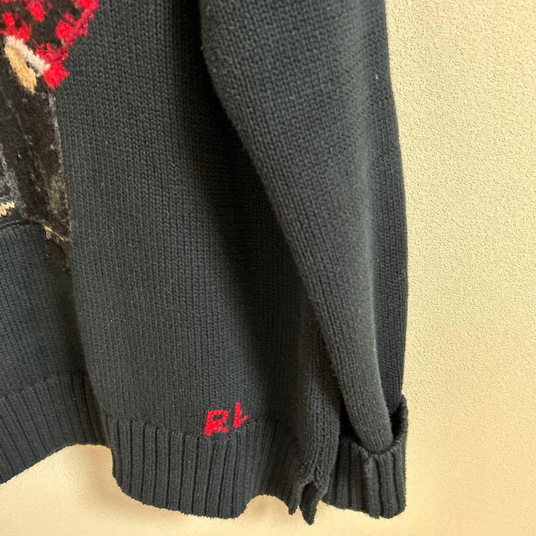 Ralph Lauren クマデザイン ニットセーター