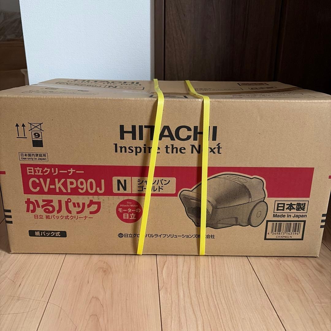 HITACHI CV-KP90J キャニスター掃除機 ゴールド