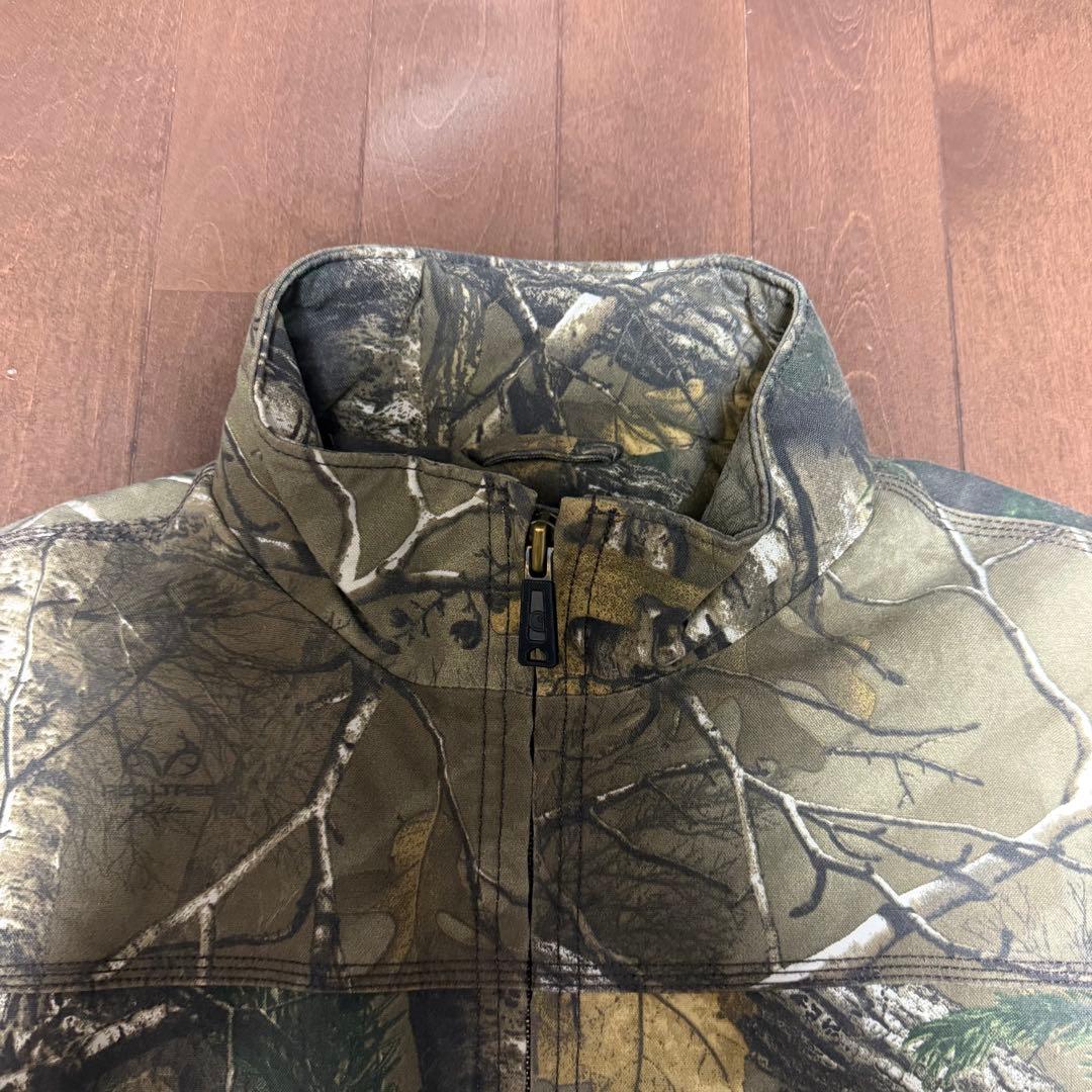 【美品】 10s Carhartt リアルツリー ベスト