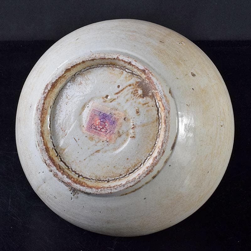 朝鮮美術　李朝　高麗白磁　染付　壷　V　R7947B