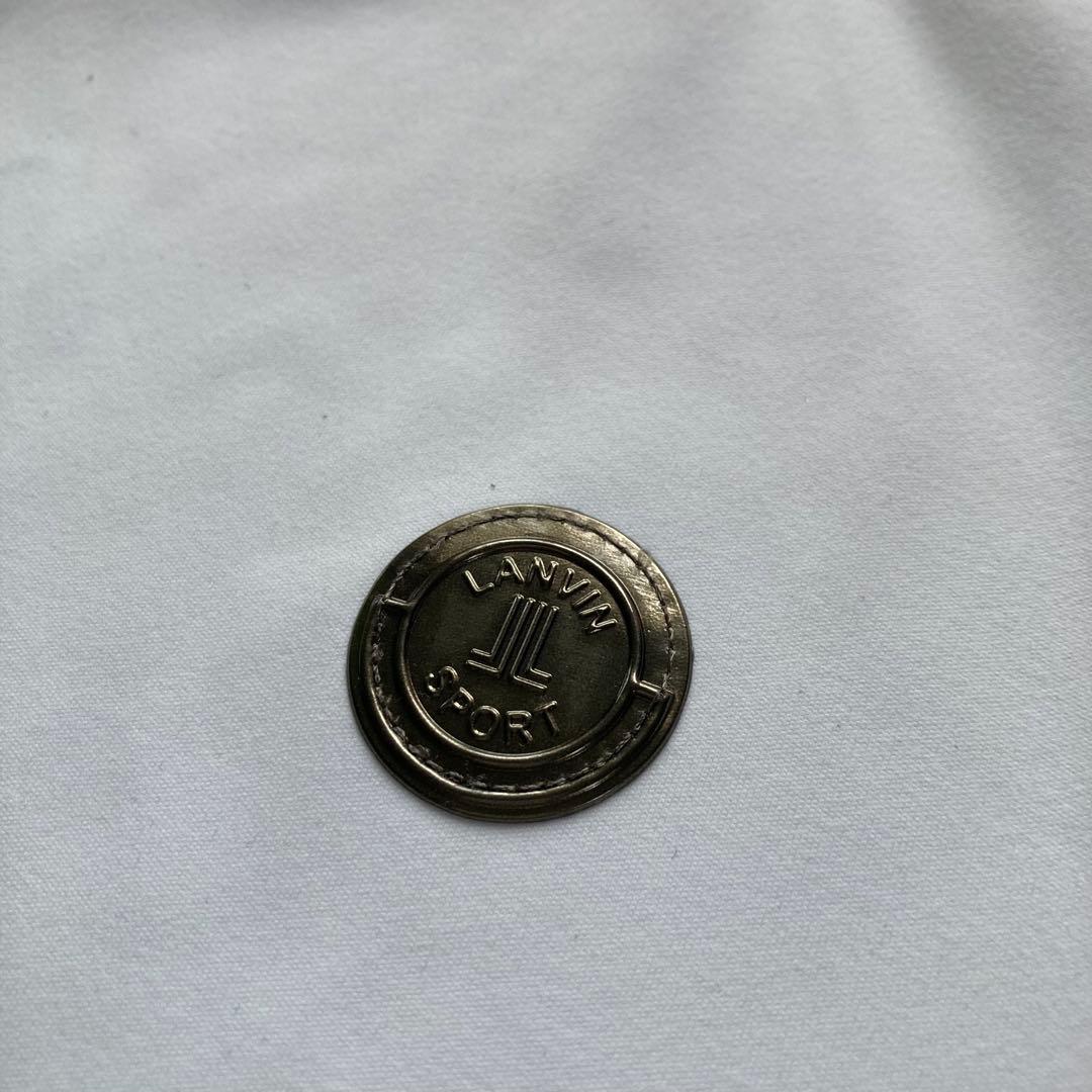 定価28600円【新品】レディース38ランバンスポール モックネックシャツ白