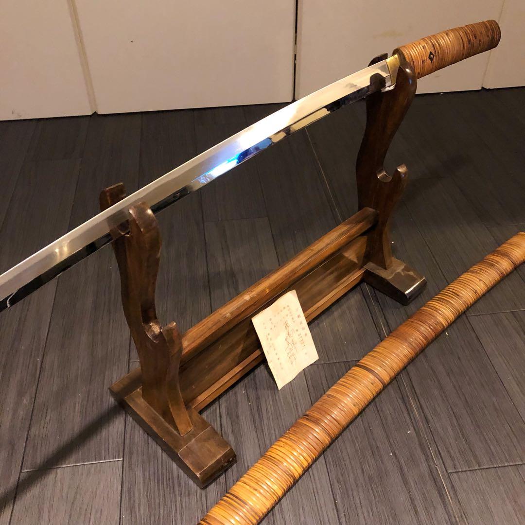 高級美術居合刀剣　籐巻造り　高級居合刀　太刀　模造刀　名刀