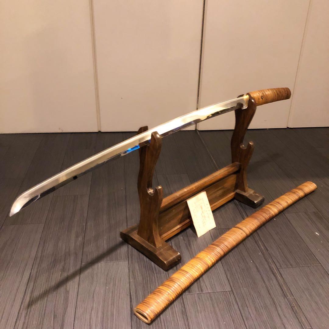 高級美術居合刀剣　籐巻造り　高級居合刀　太刀　模造刀　名刀