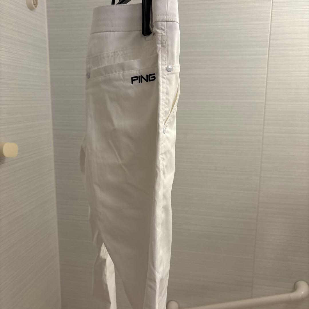ゴルフレディースパンツ　ping 白