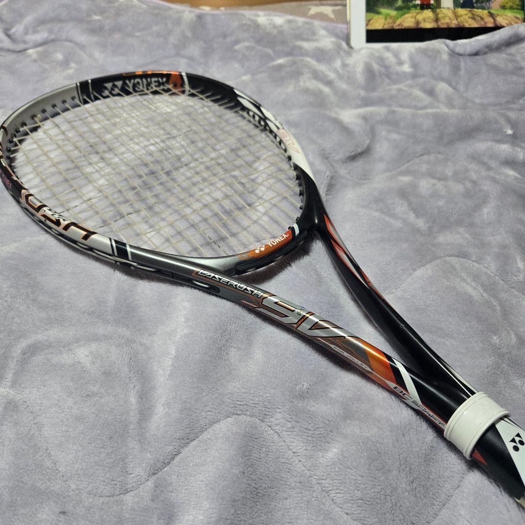 ソフトテニス ラケット ネクステージ 70v　レーザーラッシュ9v