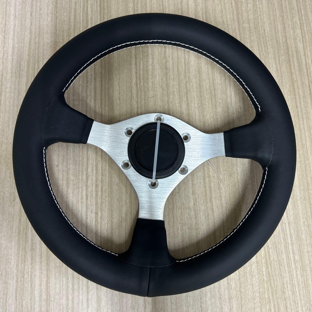28パイ ステアリング シルバー