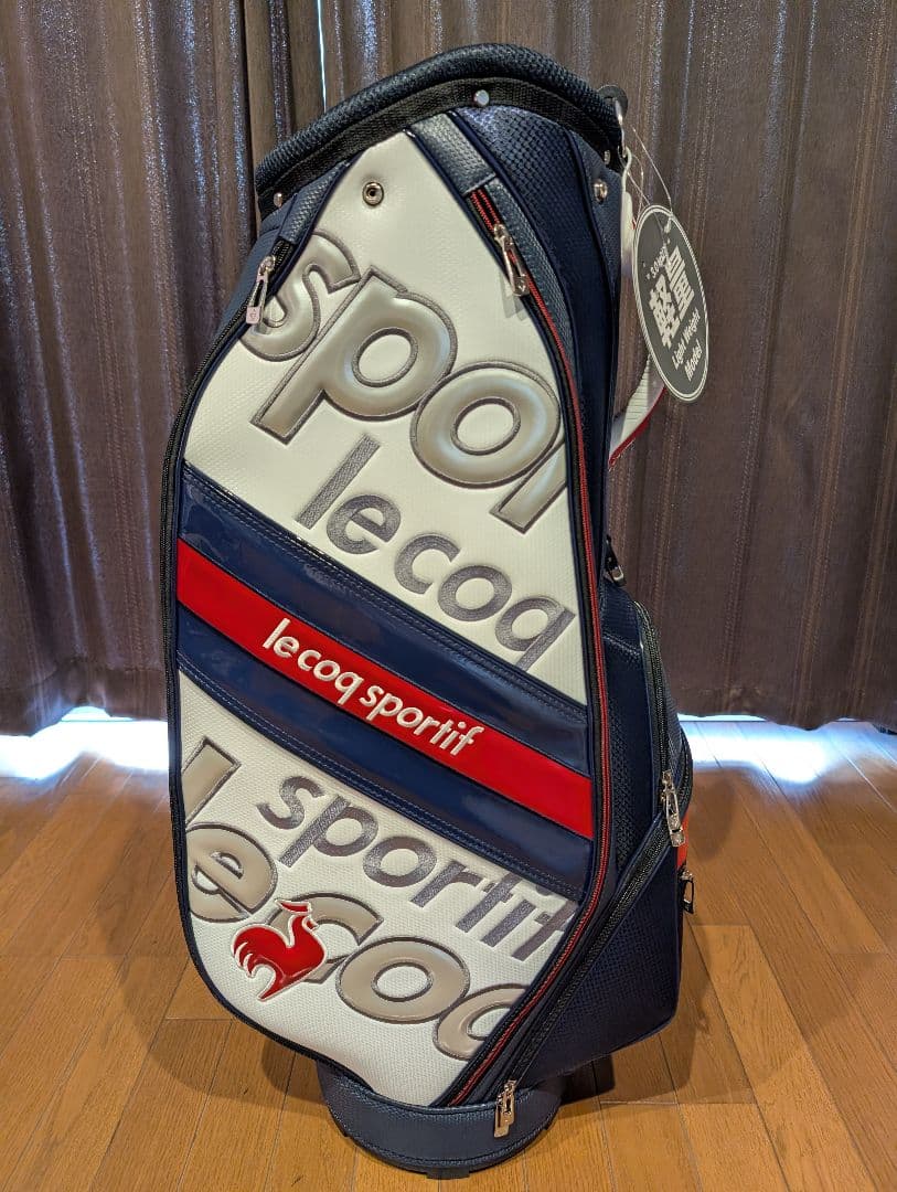 【新品】le coq sportif GOLF ゴルフ キャディバッグ 9型