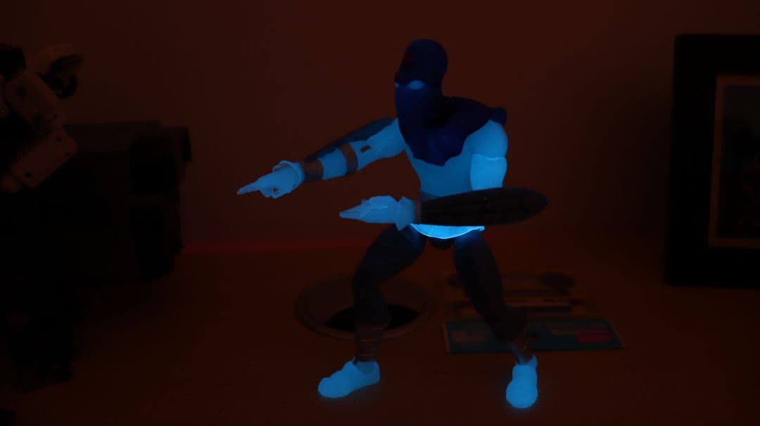 TMNT フットソルジャー ブルー蓄光版 Super7 Ultimates