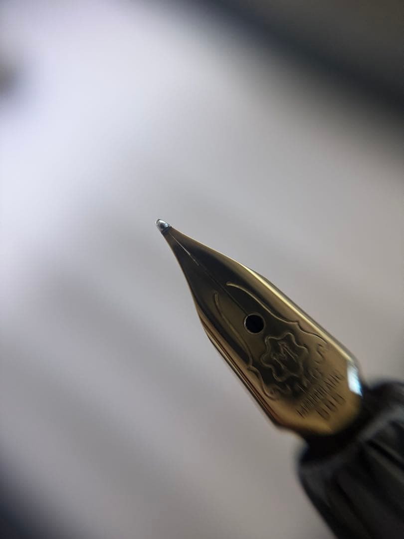 モンブラン642N ペン先はKEF