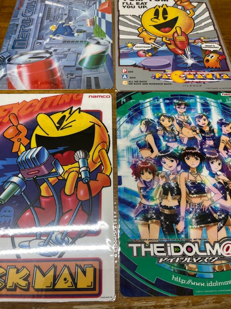 NAMCO MUSEUM OF ART　ナムコレジェンダリー下敷き　コンプリート