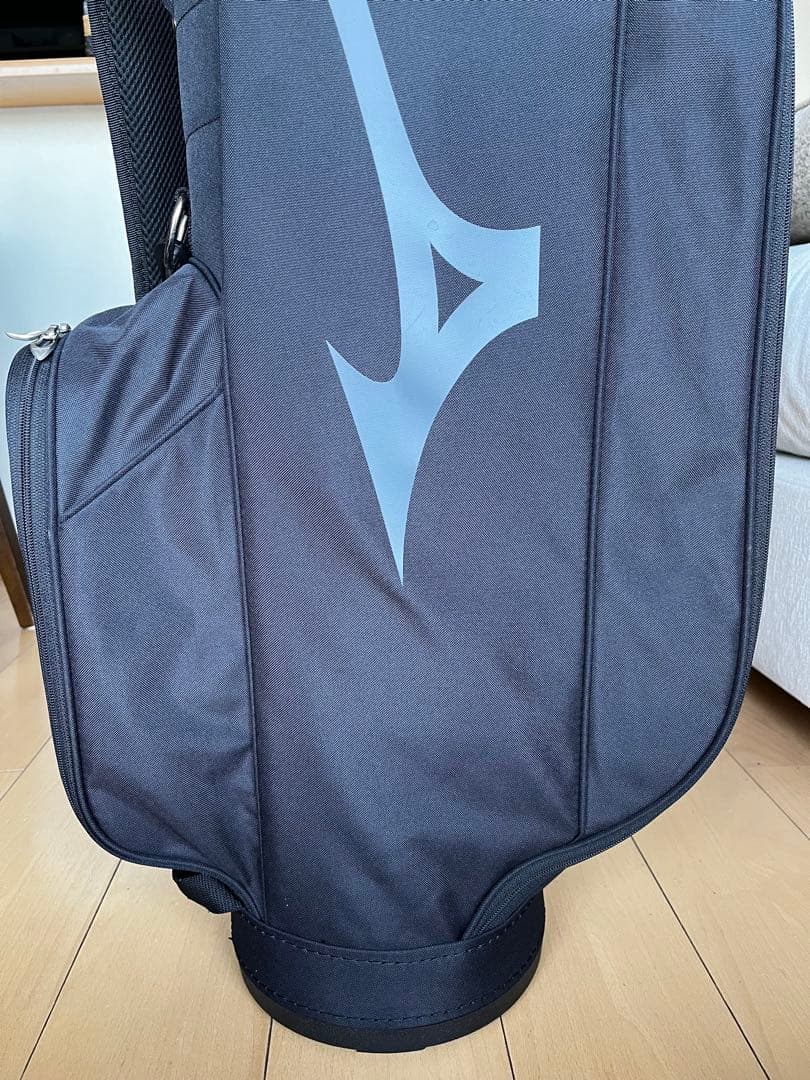 超美品人気ミズノ　MIZUNO カート式キャディバッグ　8.5型　軽量2.1kg