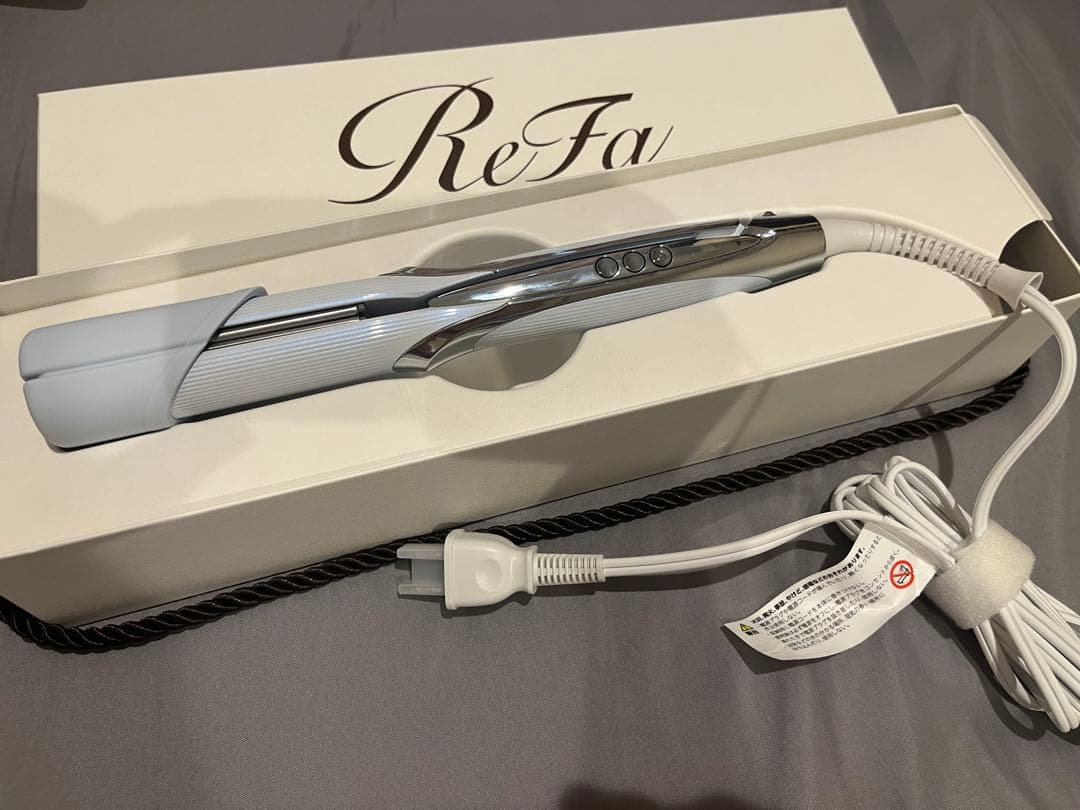 ReFa STRAIGHT IRON PRO シルバー/ホワイト