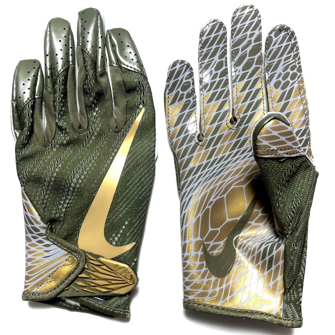 アメフト NIKE VAPOR KNIT 2 グローブ メタリック【新品】