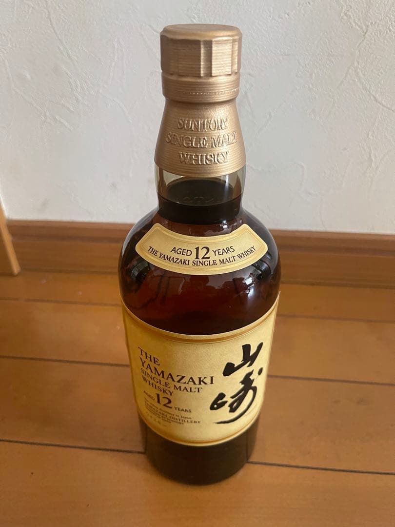 山崎 12年 シングルモルトウイスキー　未開封