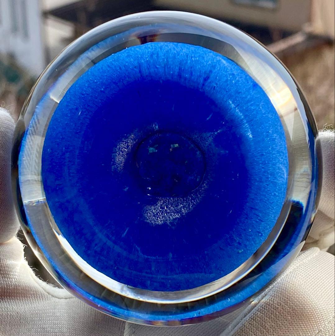 パースシャー　ガラスペーパーウェイト　文鎮　置物　ミルフィオリ　スコットランド製