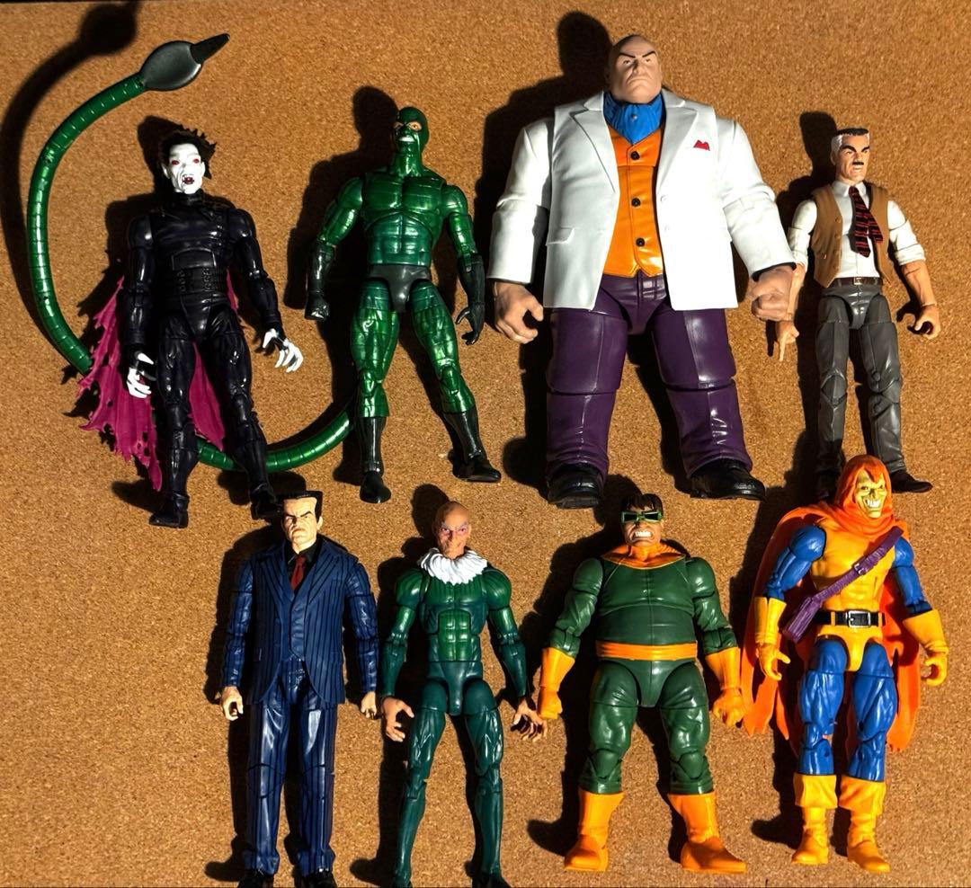 マーベルレジェンド スパイダーマンヴィランセット