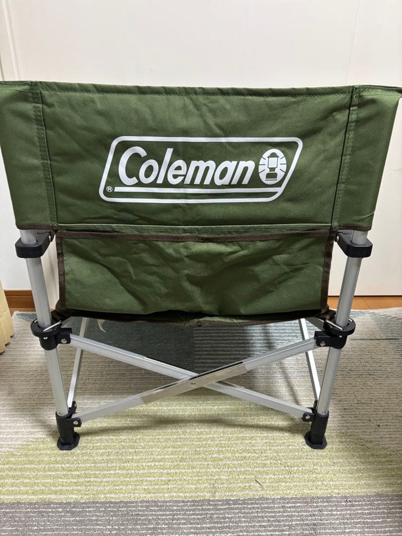 2脚セット　コールマン　2way チェア　キャプテンチェア　キャンプ