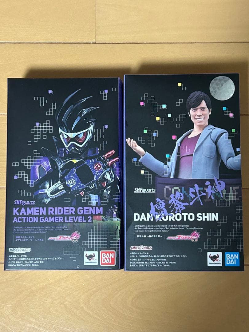 S.H.Figuarts 仮面ライダーゲンム レベル2 檀黎斗神セット