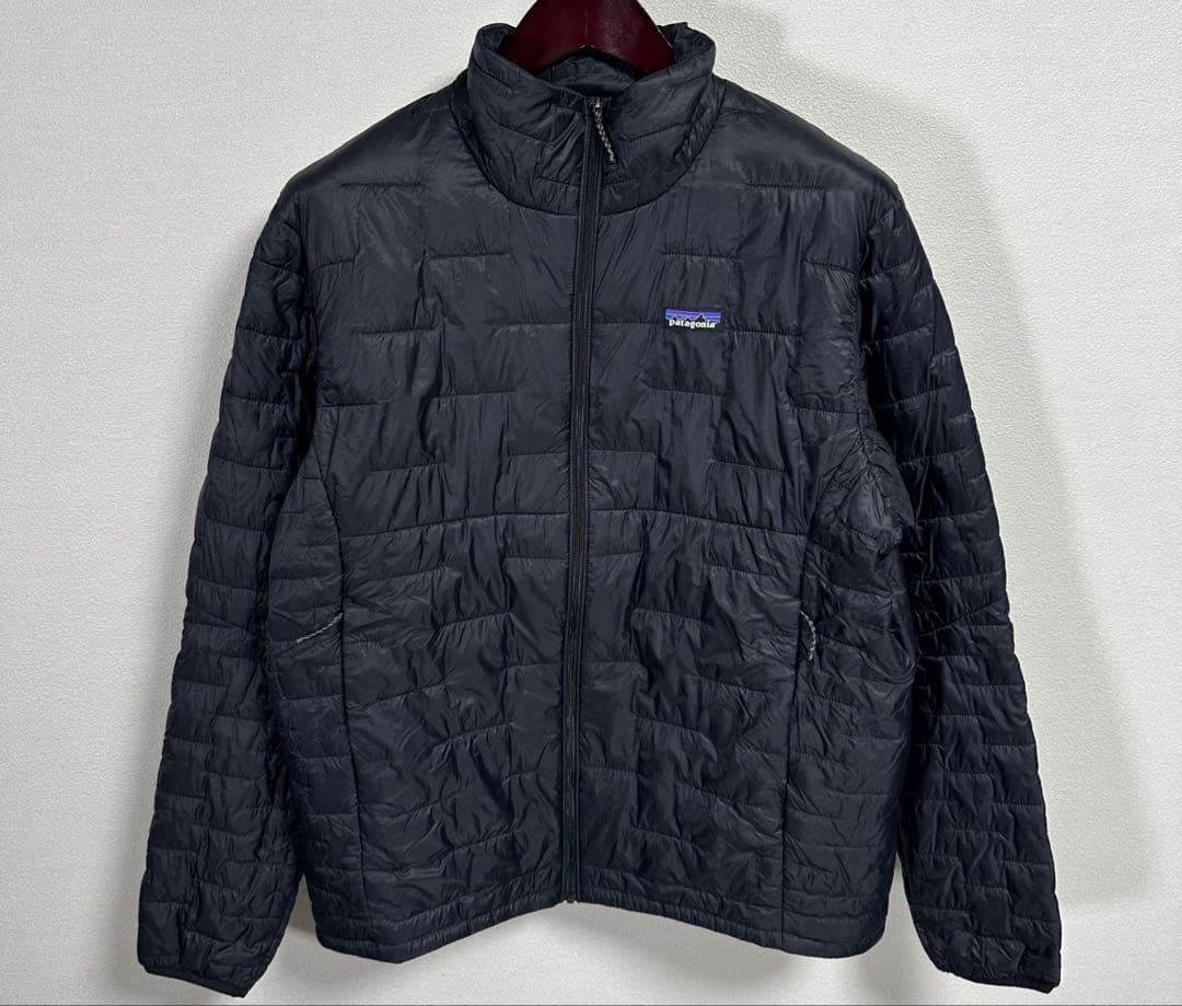 パタゴニア マイクロパフジャケット 黒 軽量ダウンジャケット
