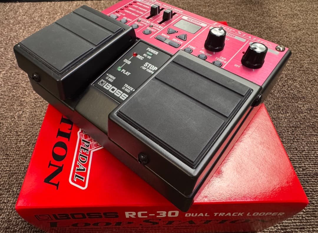 ルーパー　ループステーション　BOSS　RC-30　ACアダプター付