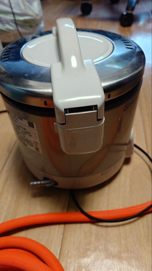 LPガス炊飯器 2023年製 リンナイ こがまる 3合 RR-030VQ(W)