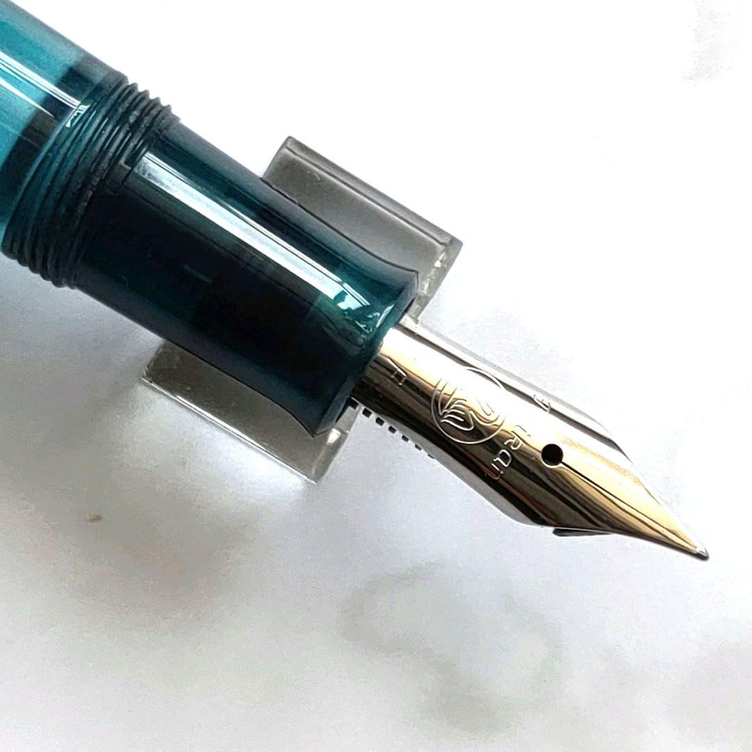 ぺリカン万年筆クラシックM205　アクアマリン　EF【2016年特別生産品】