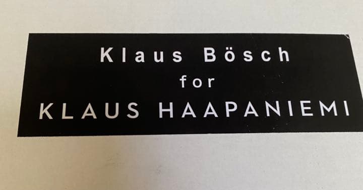 【匿名、即日発送】サンドピクチャー kb クラウス・ハーパニエミ　美品　超希少