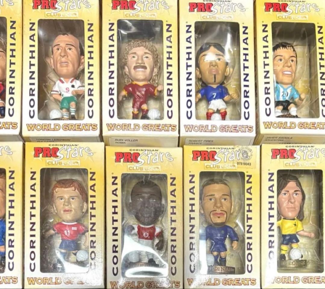 【コリンシアン　ワールドグレイツ 】ジダン　クリンスマン等　全17体