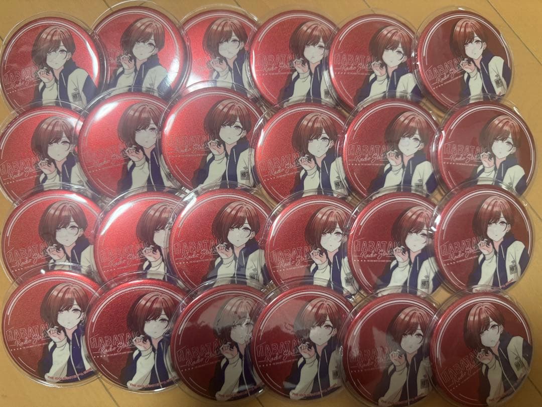 樋口円香 はばたきラジオステーション グリッター缶バッジ 24個セット