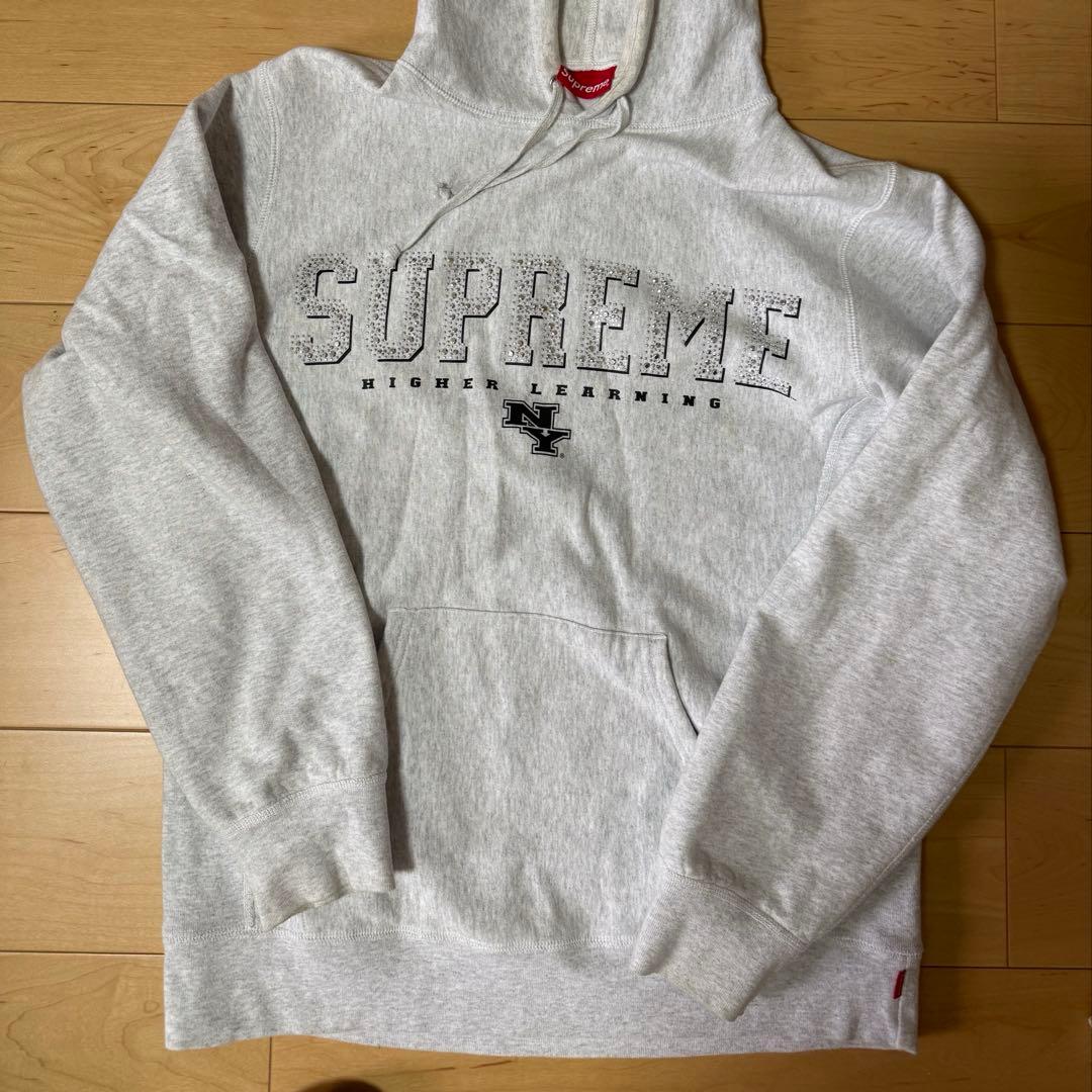 シュプリーム　Supreme メンズ パーカー アッシュグレー