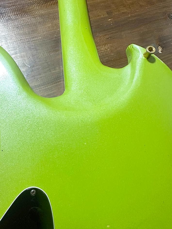 Burny グリーンハート　スルーネック加工　モッキンバード　MG　hide