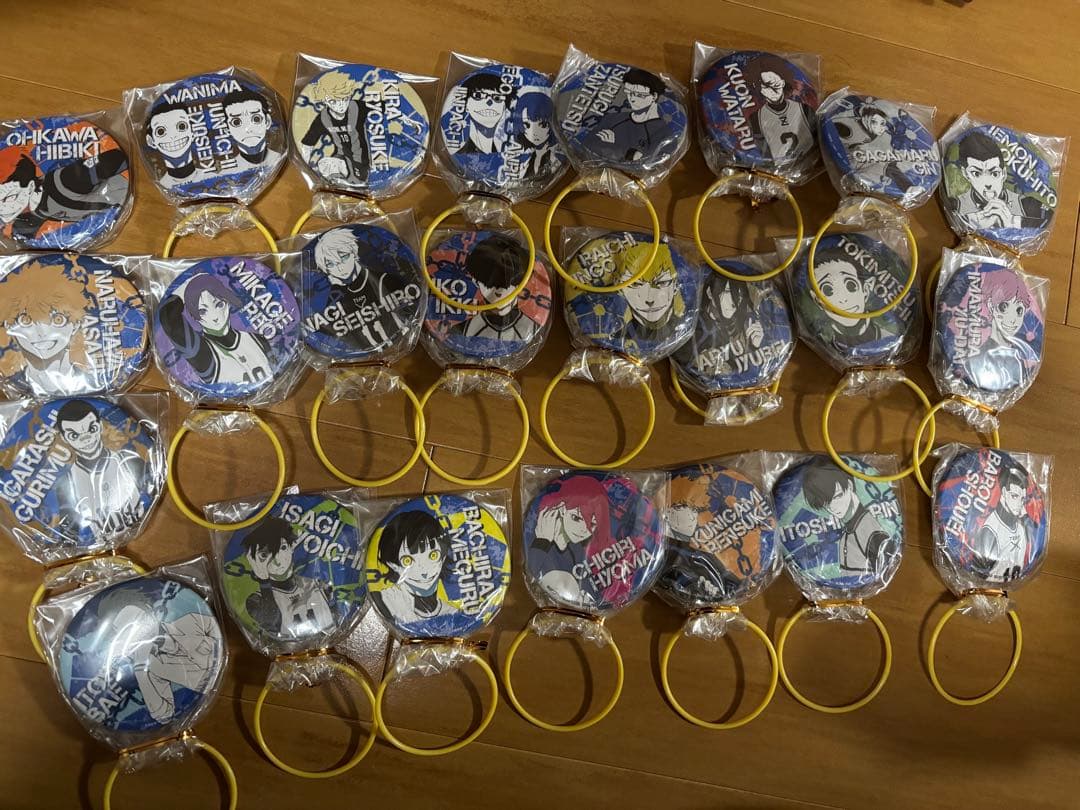 ブルーロック　セガ　缶バッジ